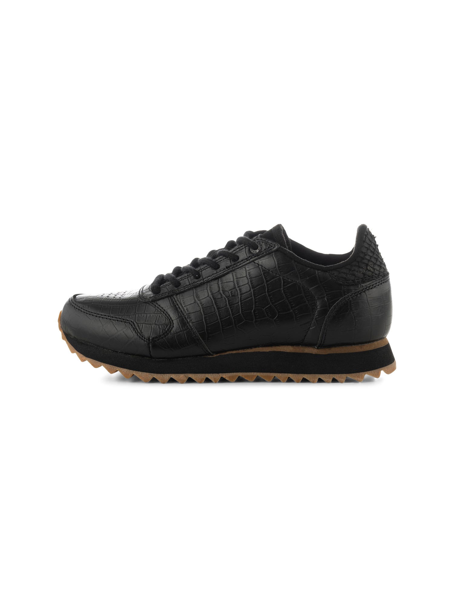 WODEN Ydun Shiny Leather Sneakers 020 Black