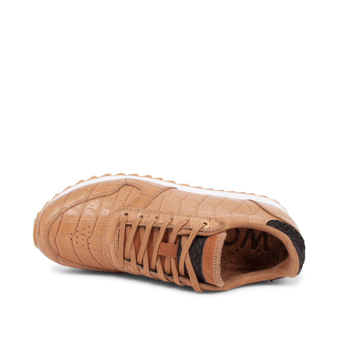 WODEN Ydun Shiny Leather Sneakers 092 Cognac