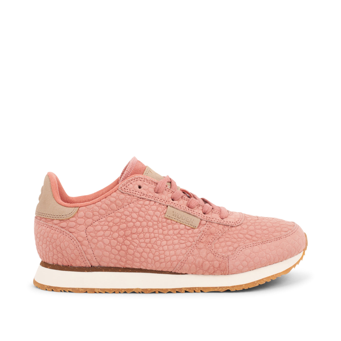 WODEN Ydun Stamped Leather Sneakers 605 Canyon Rose