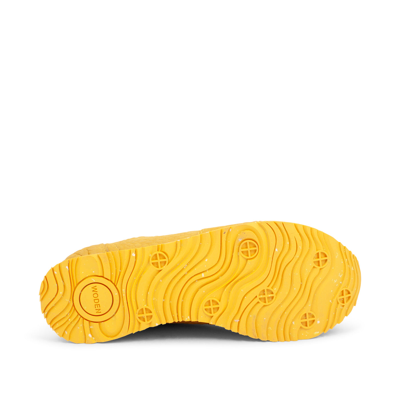 WODEN Ydun Stamped Leather Sneakers 607 Super Lemon