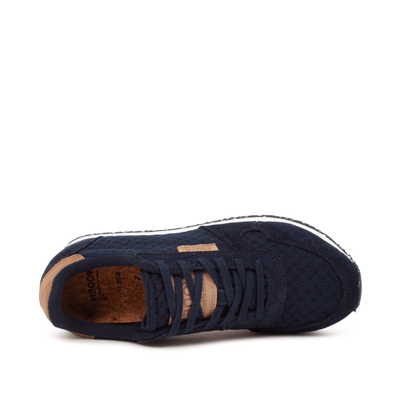 WODEN Ydun Suede Mesh Sneakers 010 Navy
