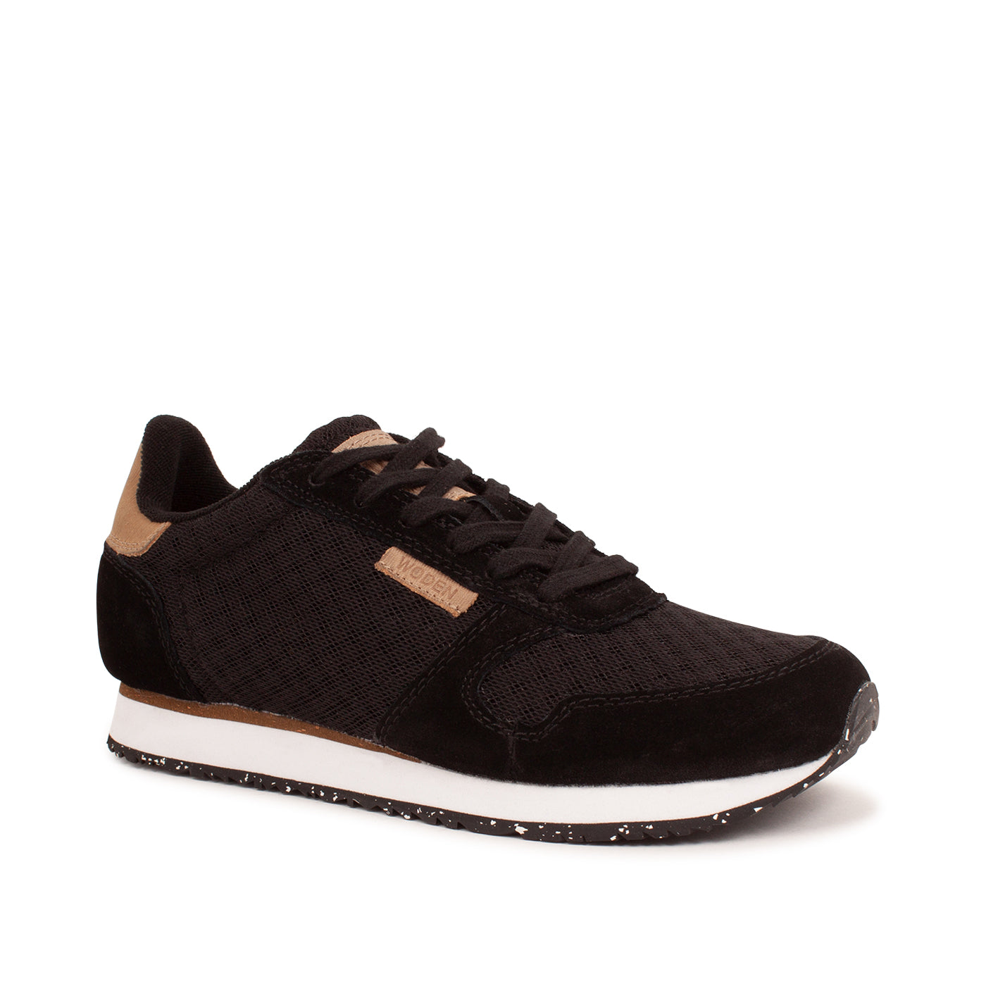 WODEN Ydun Suede Mesh Sneakers 020 Black
