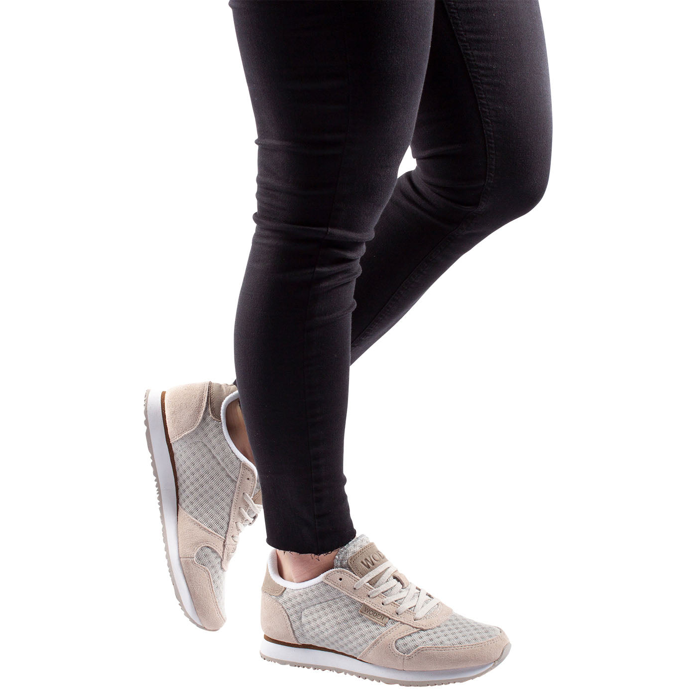 WODEN Ydun Suede Mesh Sneakers 049 Sea Fog Grey