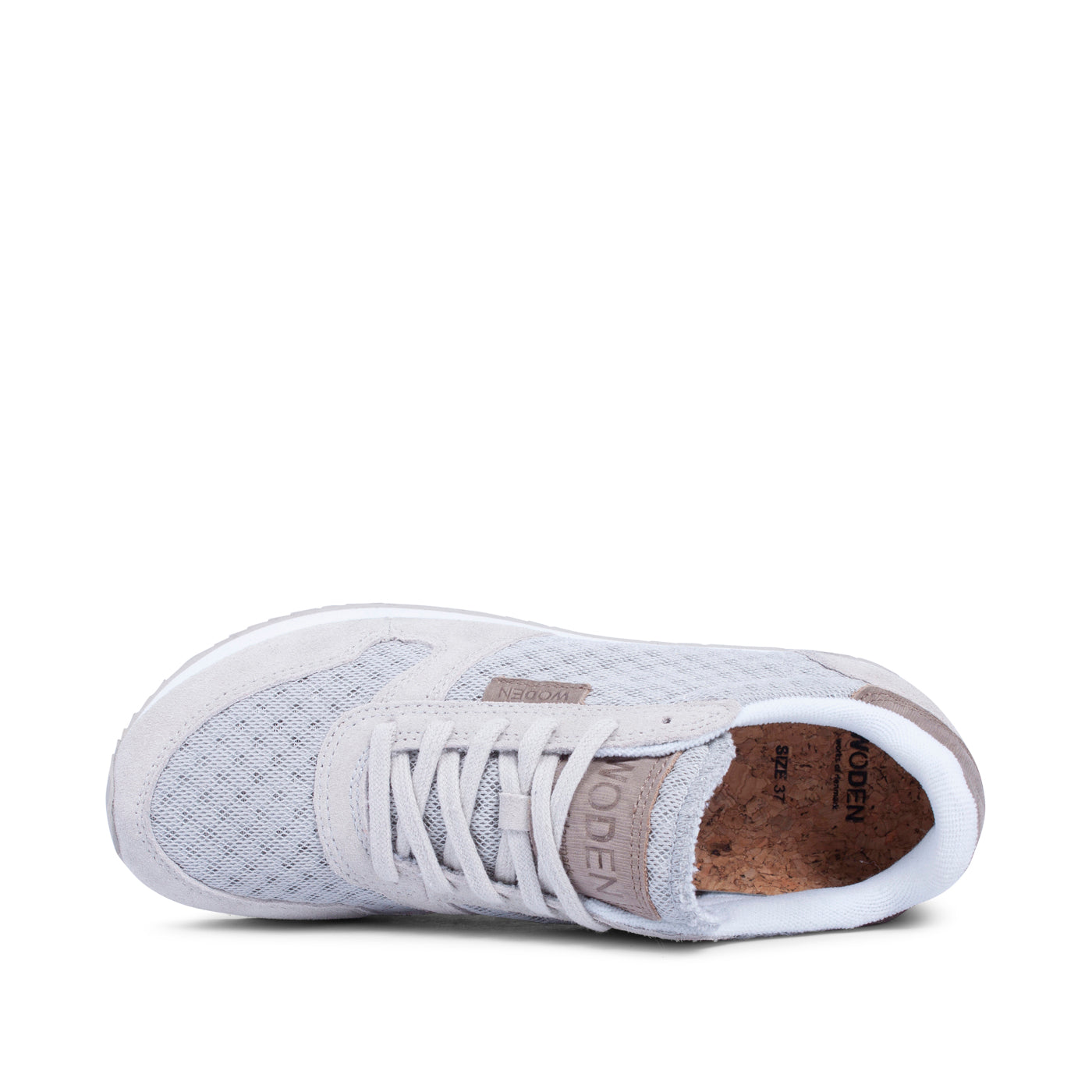 WODEN Ydun Suede Mesh Sneakers 049 Sea Fog Grey