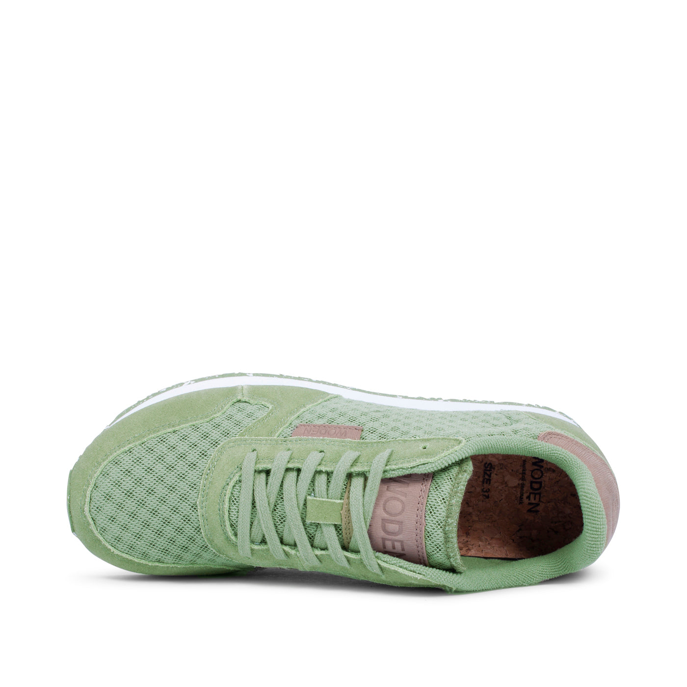 WODEN Ydun Suede Mesh Sneakers 306 Dusty Olive