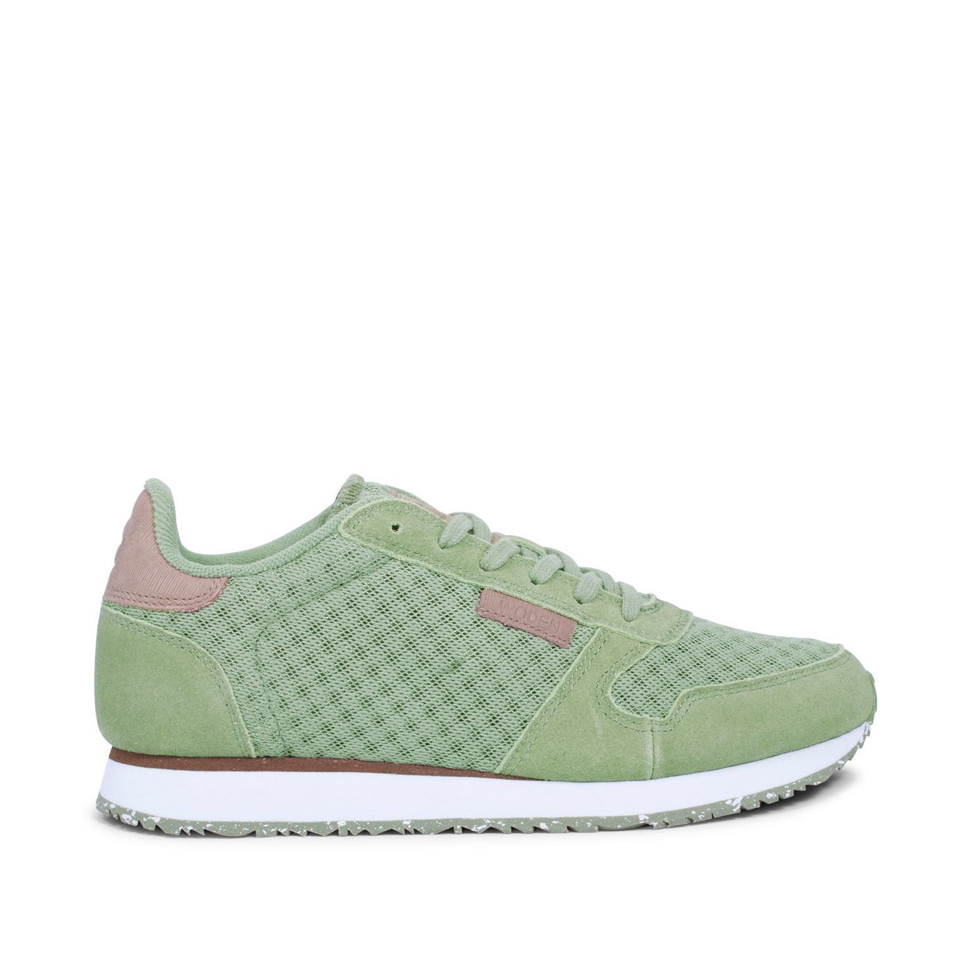WODEN Ydun Suede Mesh Sneakers 306 Dusty Olive