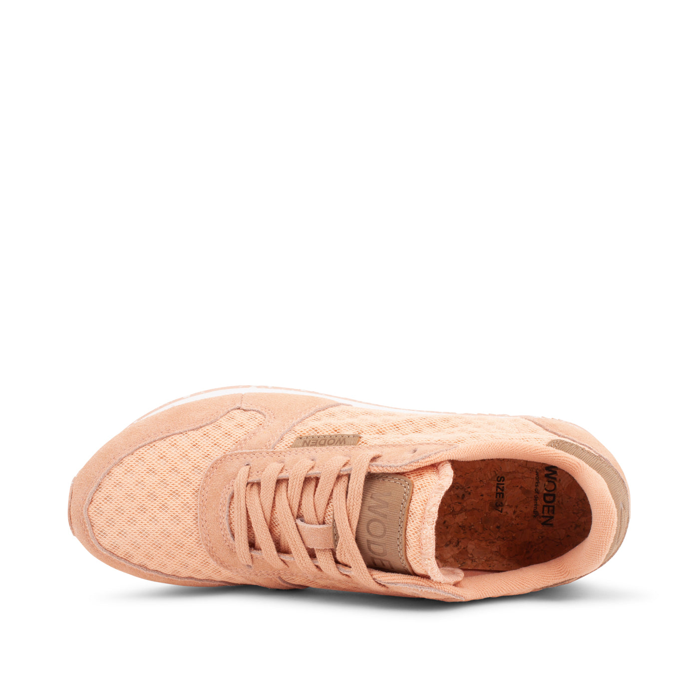 WODEN Ydun Suede Mesh Sneakers 606 Pink Sand