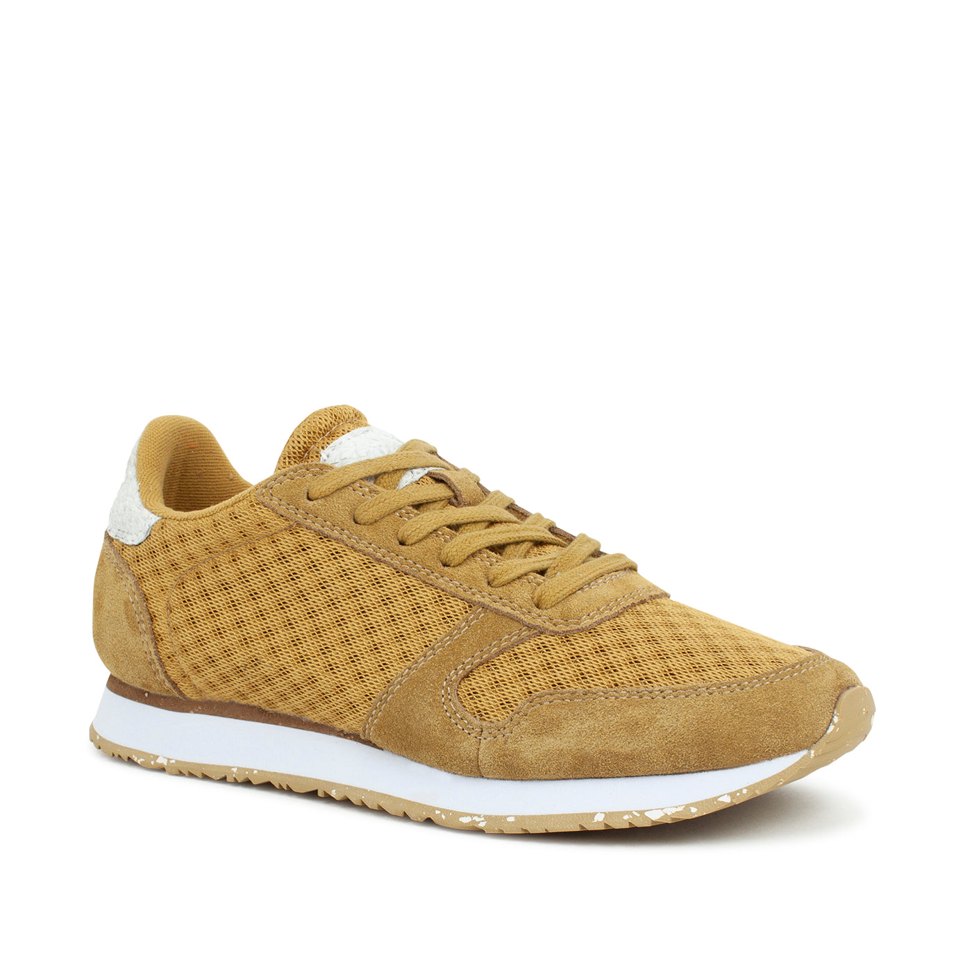 WODEN Ydun Suede Mesh II Sneakers 639 Ecru Olive