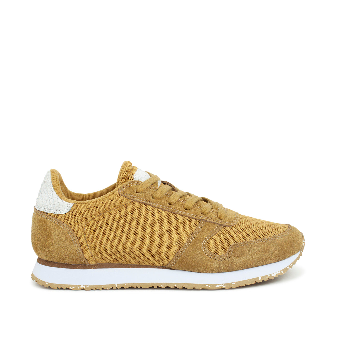 WODEN Ydun Suede Mesh II Sneakers 639 Ecru Olive