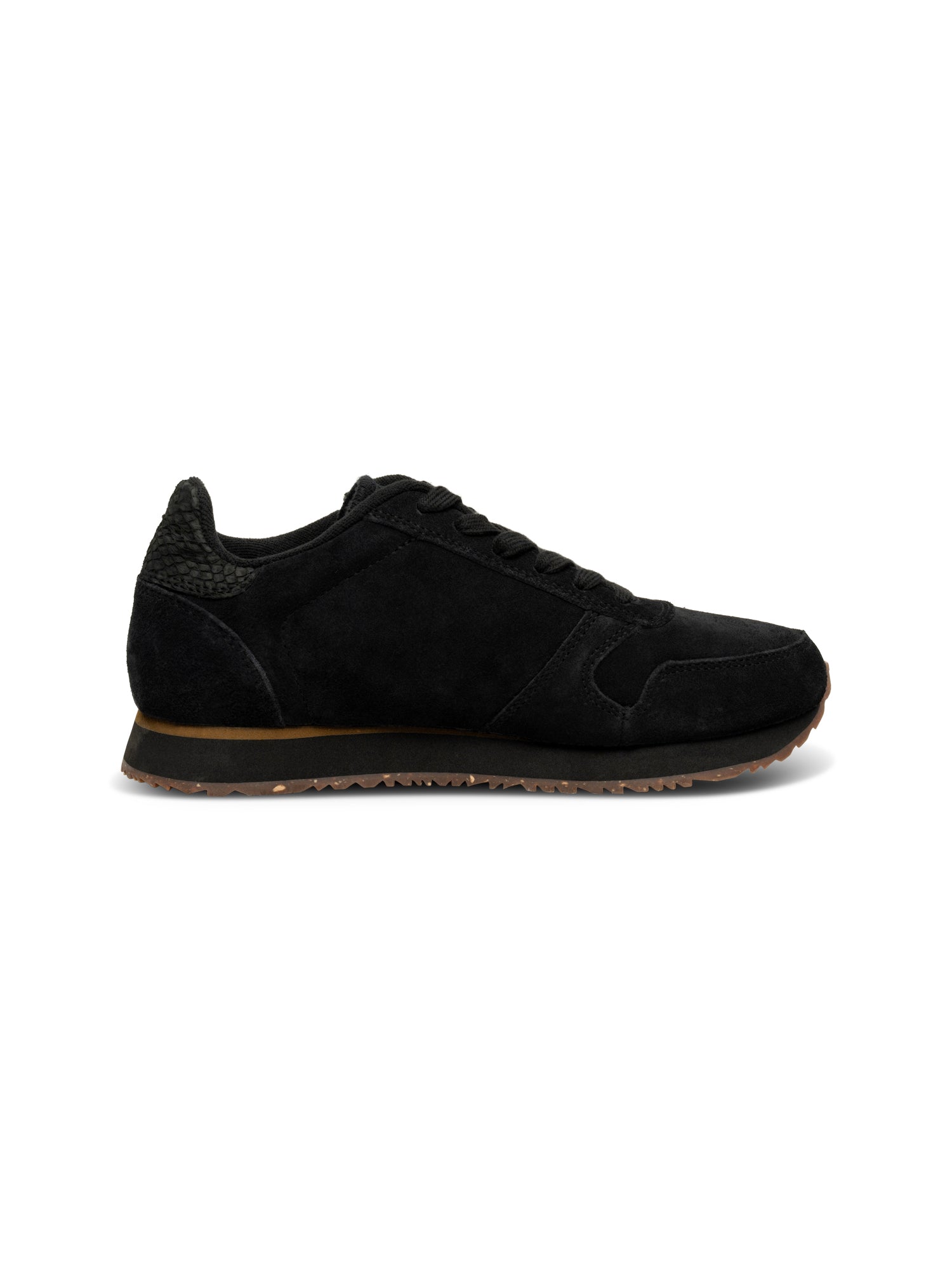 WODEN Ydun Suede Zipper Sneakers 020 Black