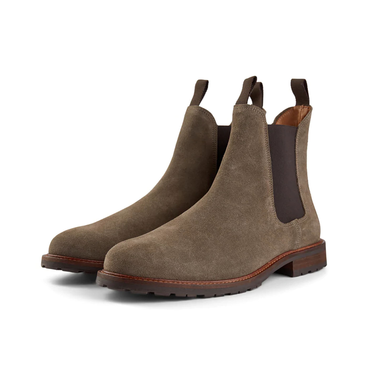 SHOE THE BEAR MENS York støvle vandafvisende Chelsea Boots 151 KHAKI