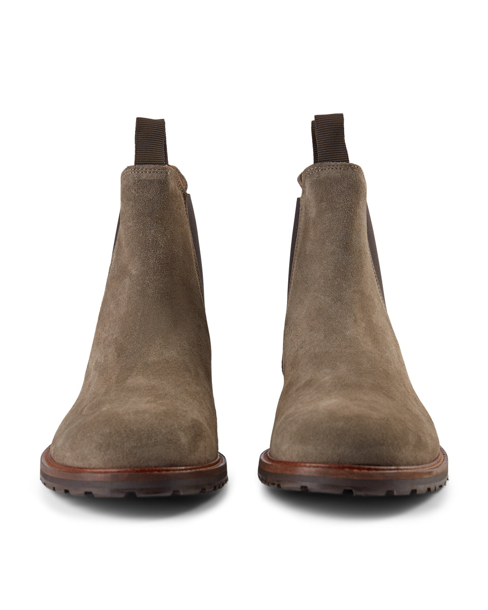 SHOE THE BEAR MENS York støvle vandafvisende Chelsea Boots 151 KHAKI