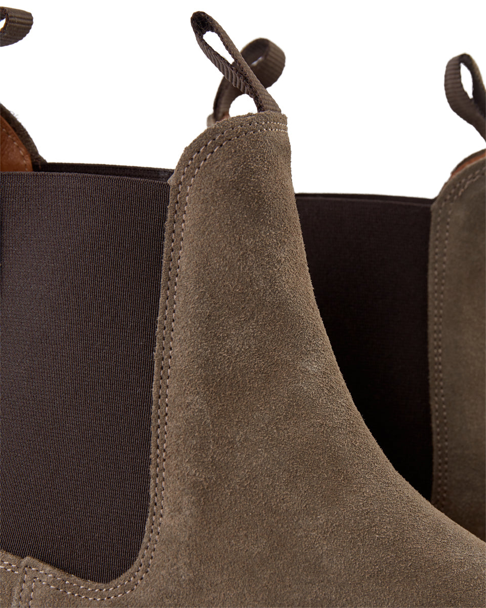 SHOE THE BEAR MENS York støvle vandafvisende Chelsea Boots 151 KHAKI