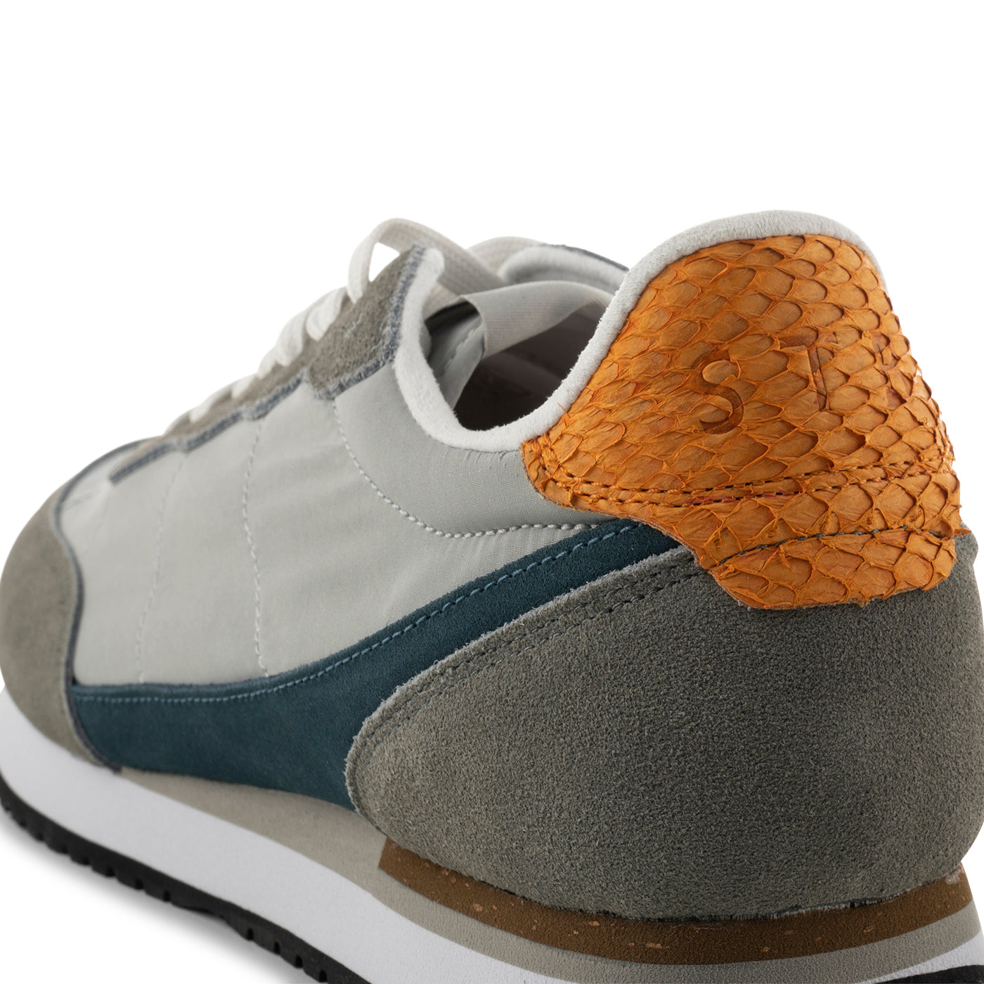 WODEN MENS Jansen retro sneaker tekstil Sneakers 048 Grey