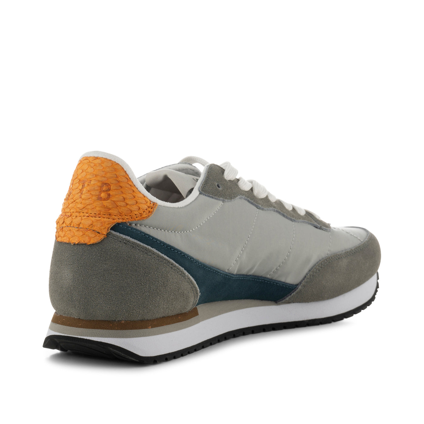 WODEN MENS Jansen retro sneaker tekstil Sneakers 048 Grey