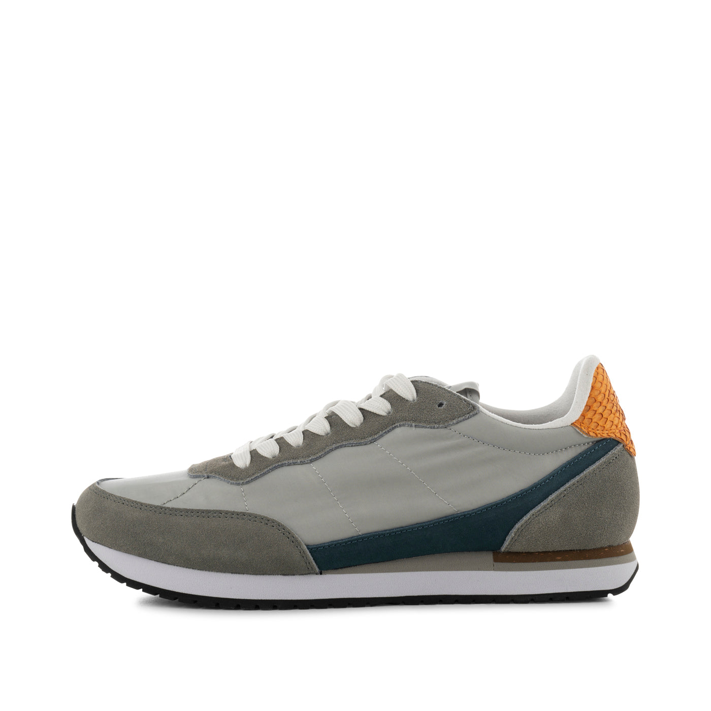 WODEN MENS Jansen retro sneaker tekstil Sneakers 048 Grey