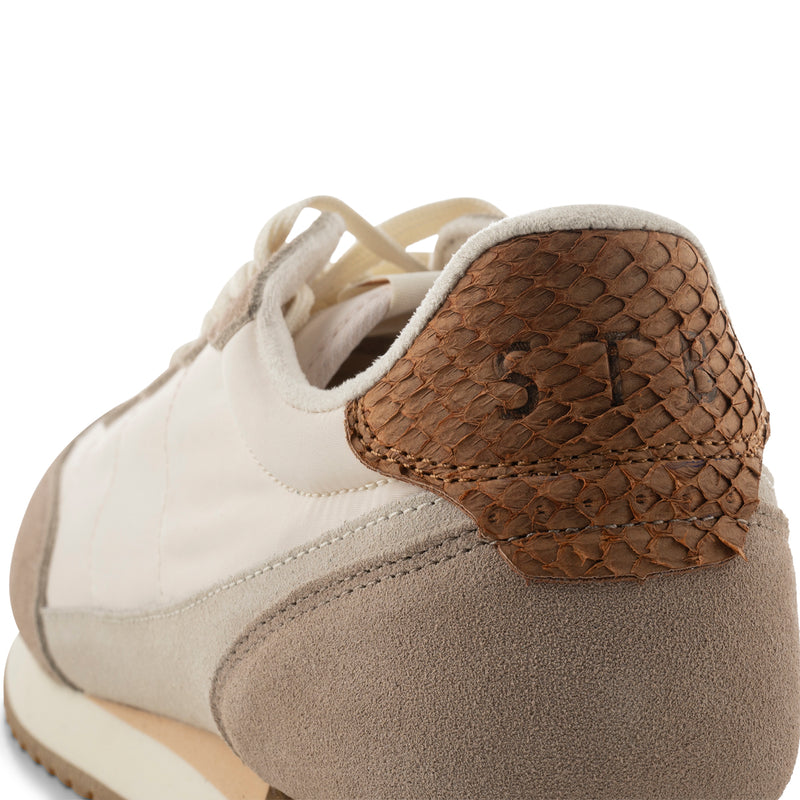 WODEN MENS Jansen retro sneaker tekstil Sneakers 065 Taupe
