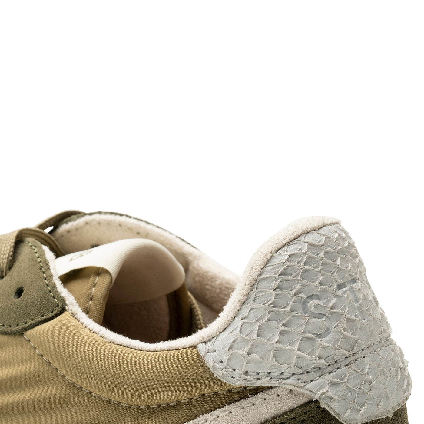 WODEN MENS Jansen retro sneaker tekstil Sneakers 703 Khaki