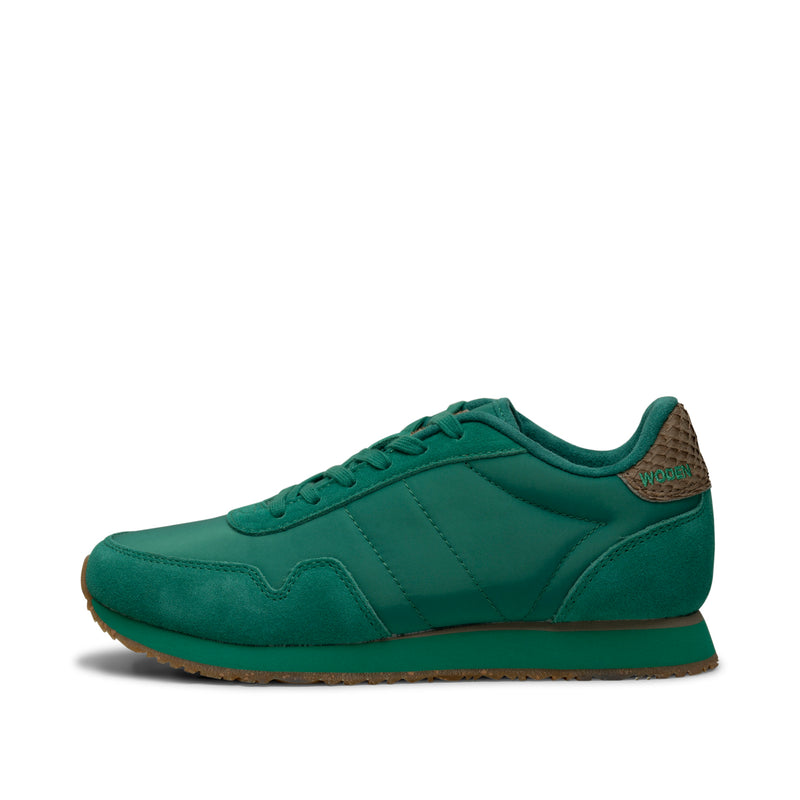 Nora III Leather - Emerald - Sneakers • online hos