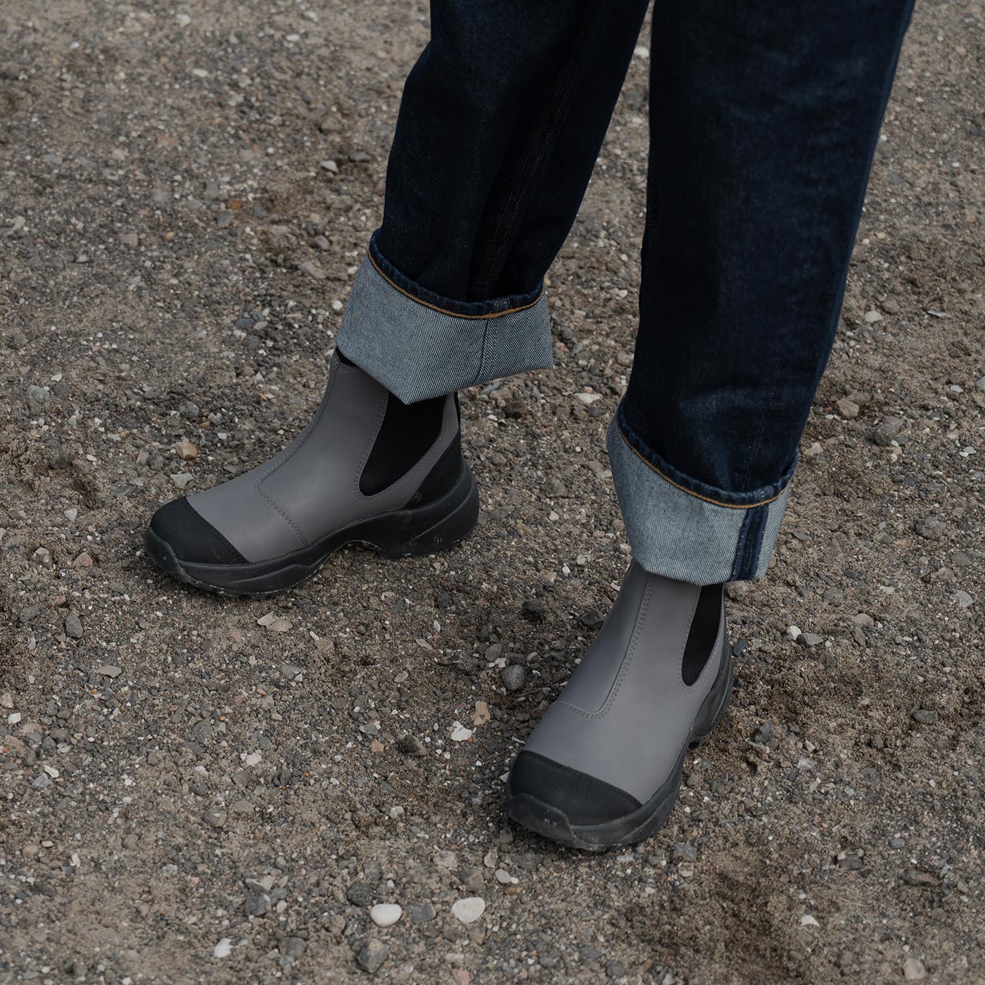 WODEN Siri Waterproof Rubber Boots 051 Dark Grey